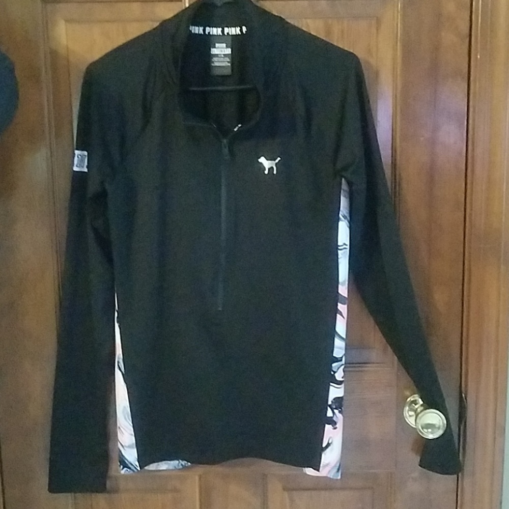 PINK VS 3/4 zip sweatshirt